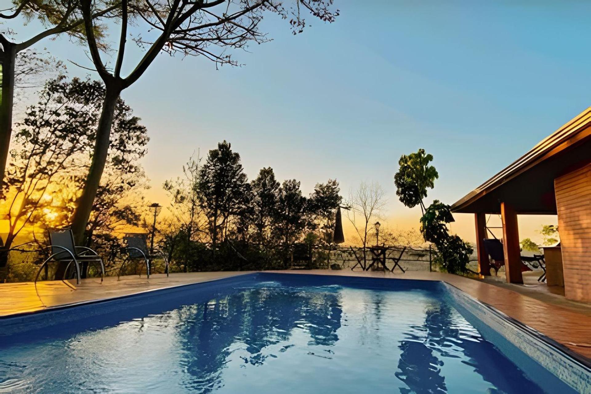 Casa De Campo Araxa Na Montanha Com Piscina ปิราคายา ภายนอก รูปภาพ